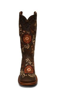 Floral Embroidered Boot