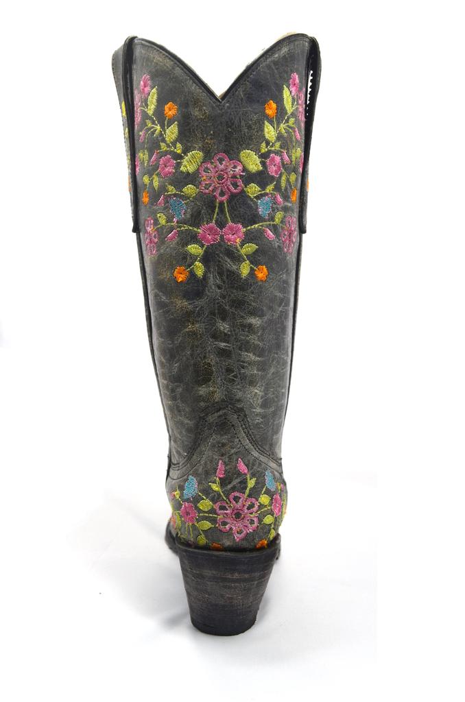 Women's Western Boot - Brooke Crater Black