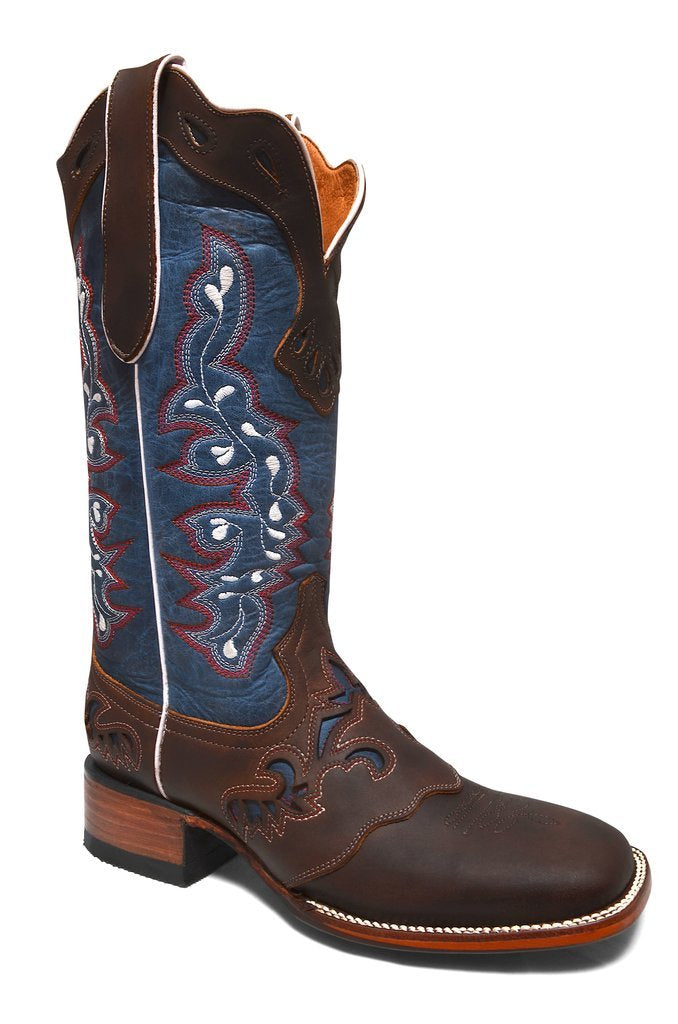 Redhawk Women's Western Boot - Lacey Blue