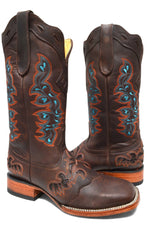 Load image into Gallery viewer, Redhawk Women&#39;s Western Boot - Lacey Brown
