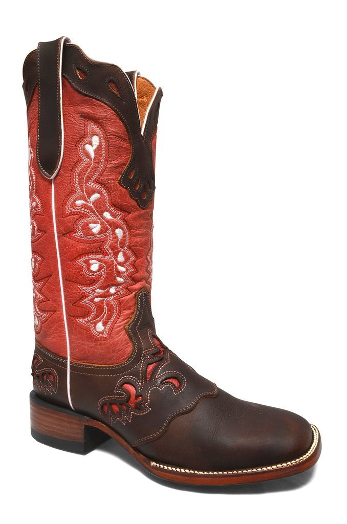 Redhawk Women's Western Boot - Lacey Salmon