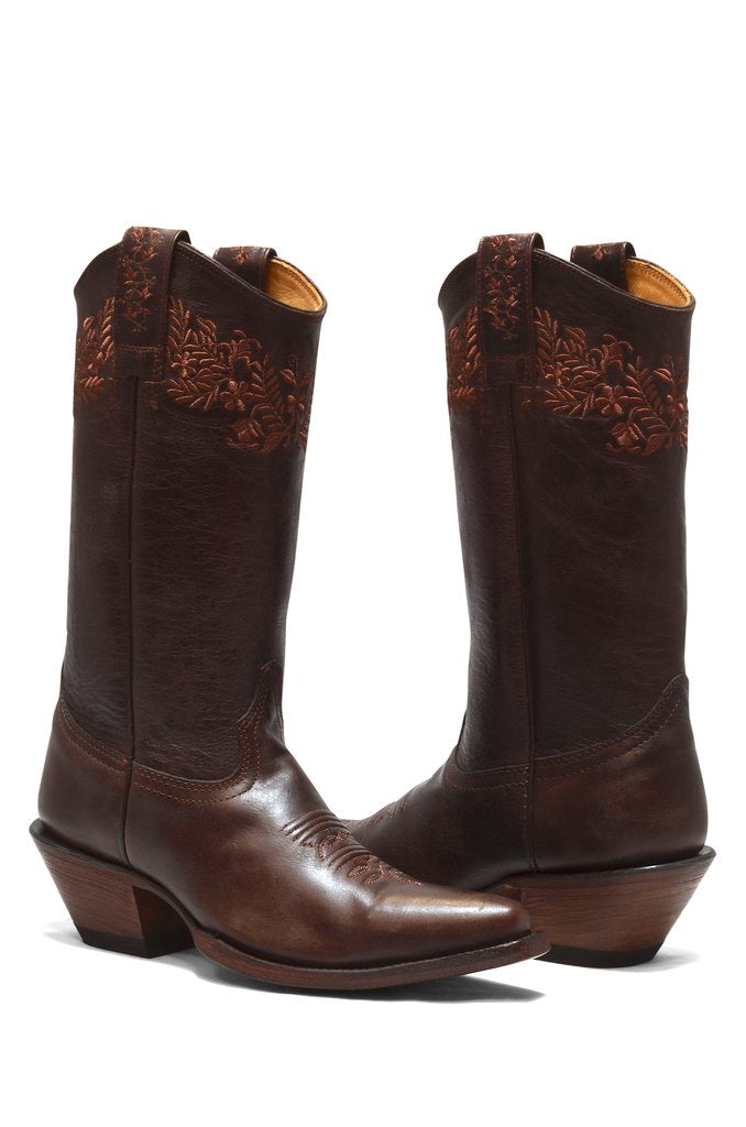 Redhawk Women's Western Boot - Leslie Walnut